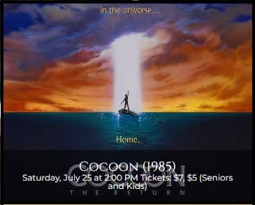 Cocoon (1985) at the Redford Theatre