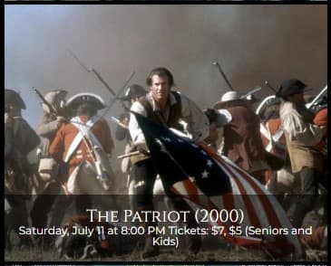 The Patriot (2000) at the Redford Theatre