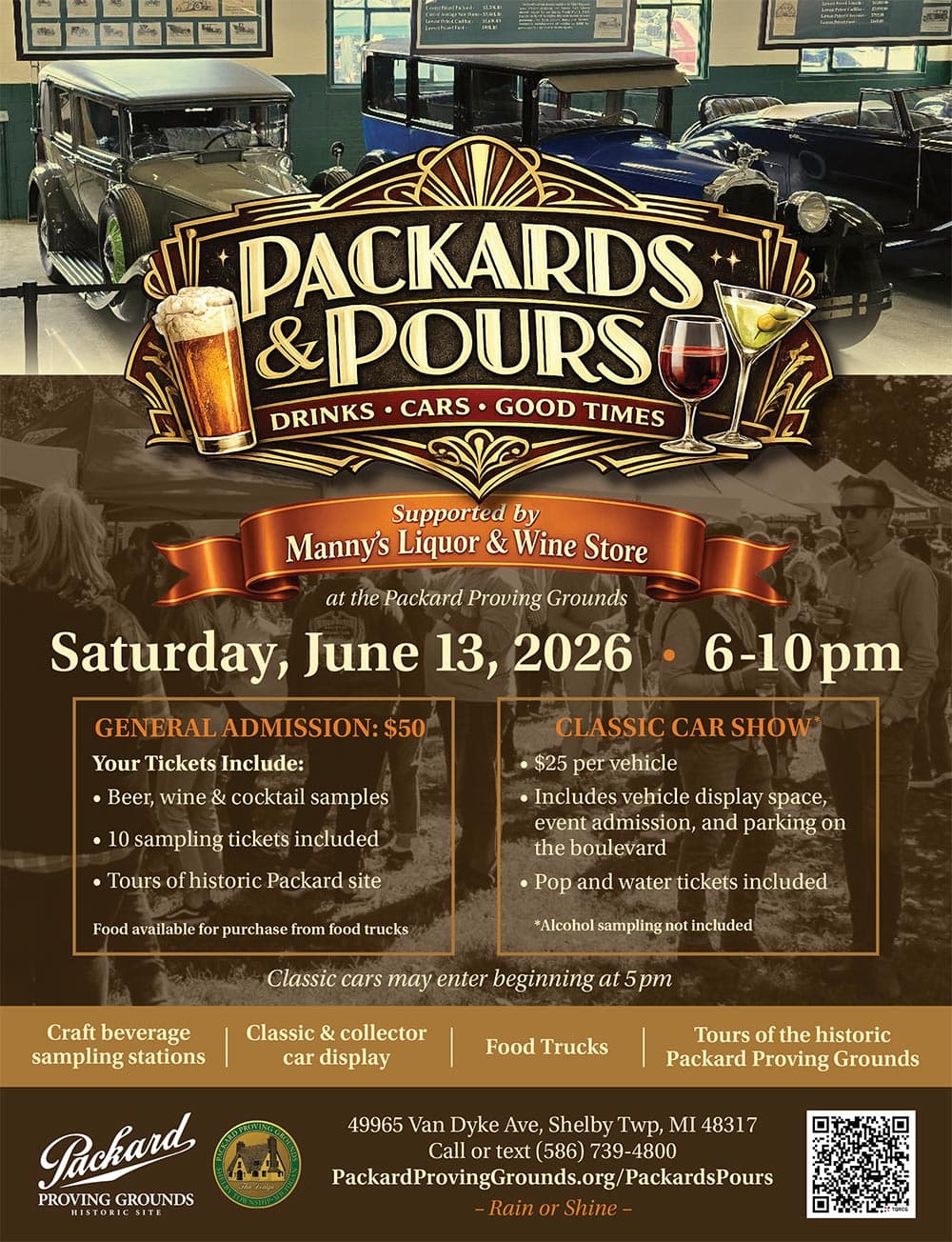 Packards & Pours